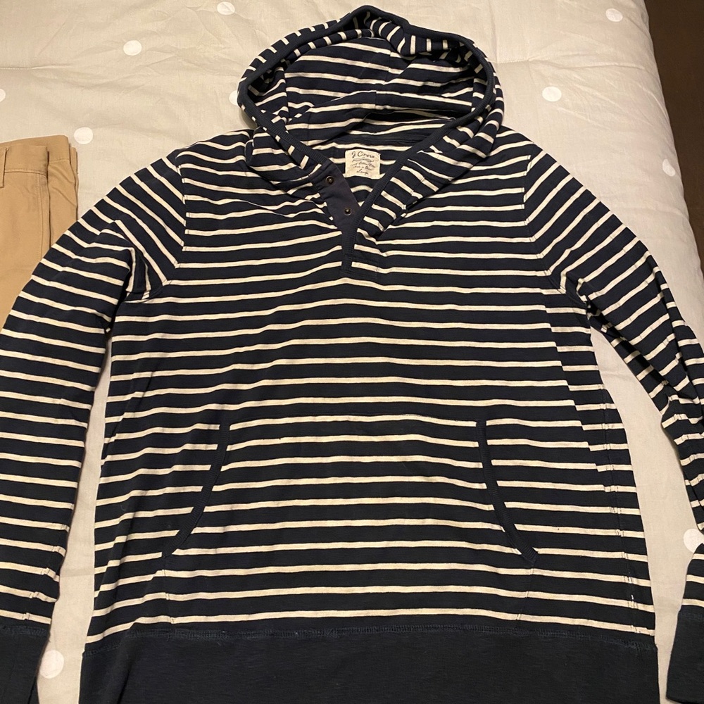 J. CREW Hooded Sweatshirt